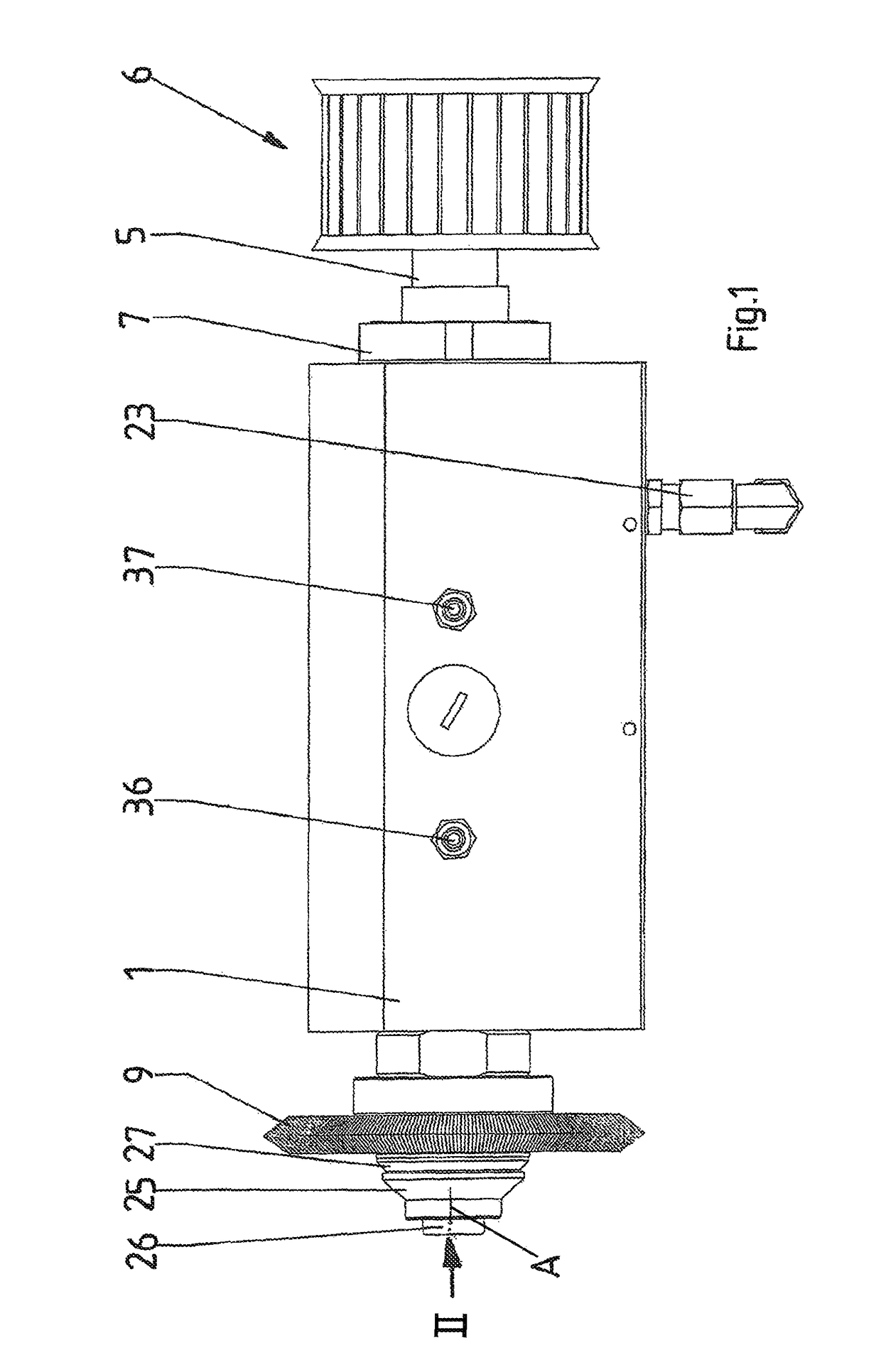 Power milling machine