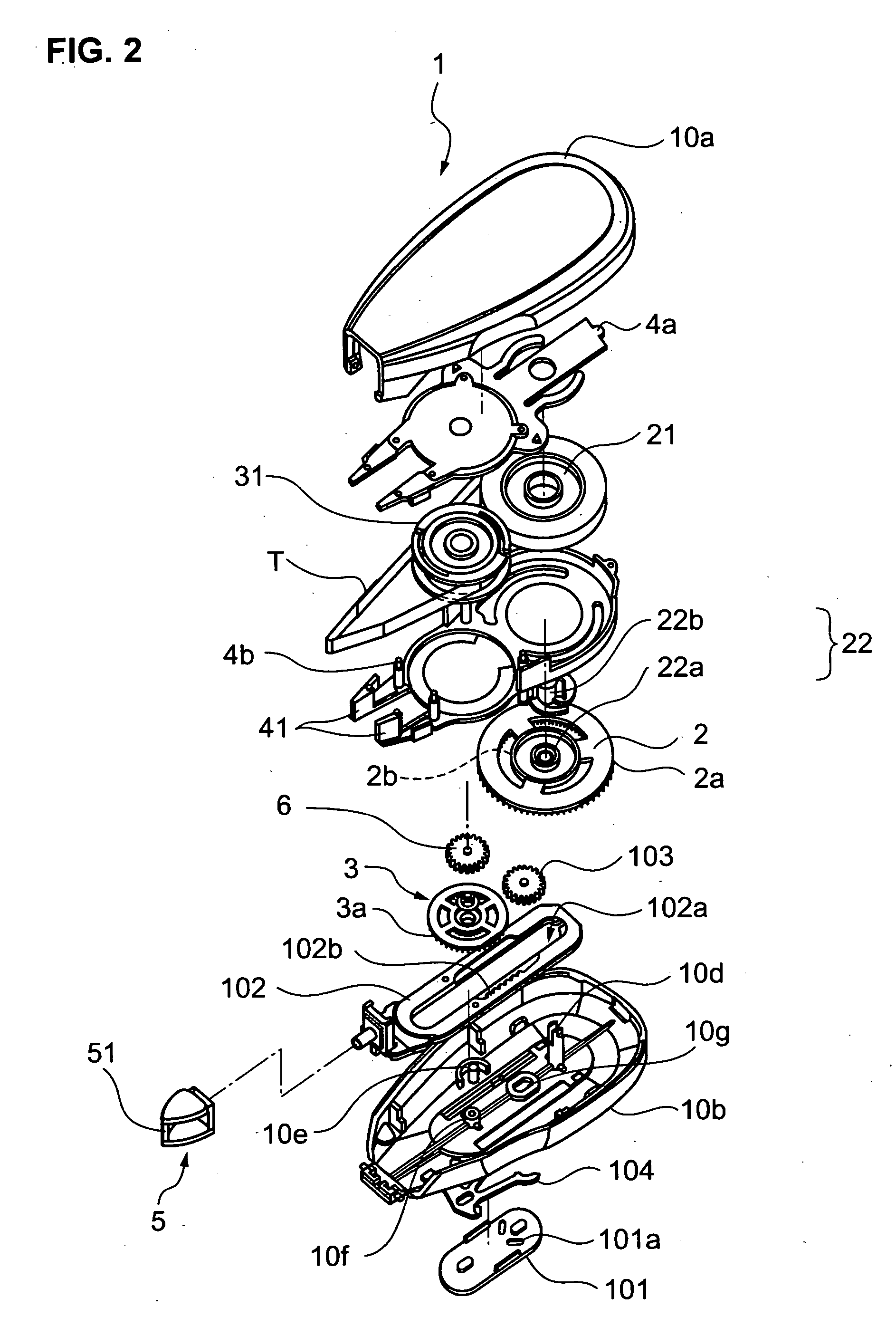 Coating film transfer tool