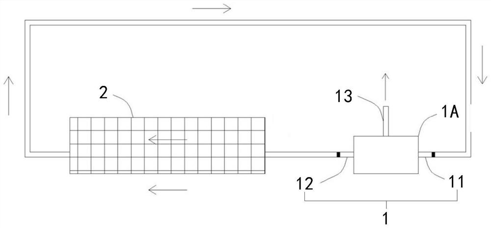 Cyclic deoxidation nitrogen-rich insect prevention device and method for closed bin