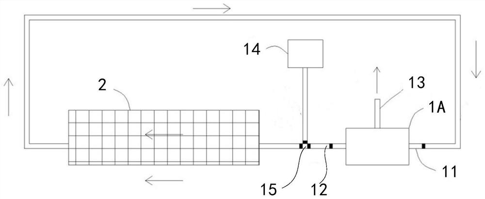 Cyclic deoxidation nitrogen-rich insect prevention device and method for closed bin