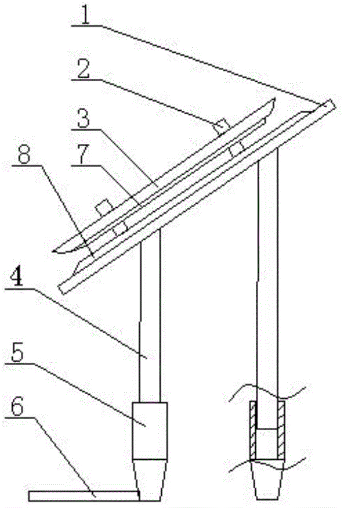 Printed circuit board smoothness detection apparatus with adjustable height