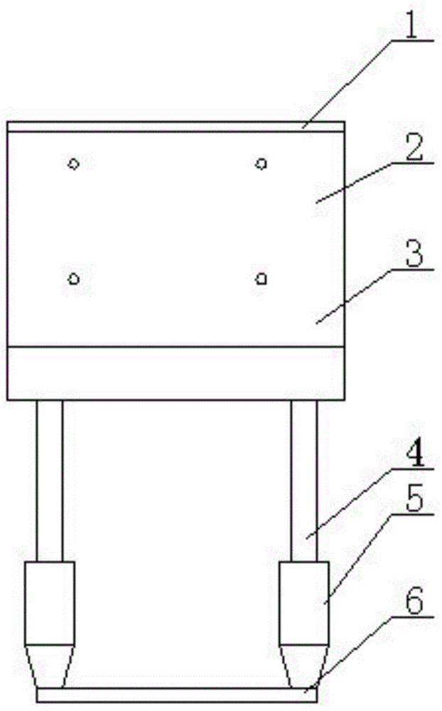 Printed circuit board smoothness detection apparatus with adjustable height