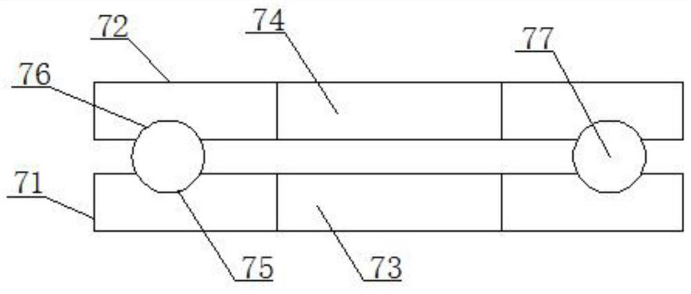 A buffer connection device for road signs