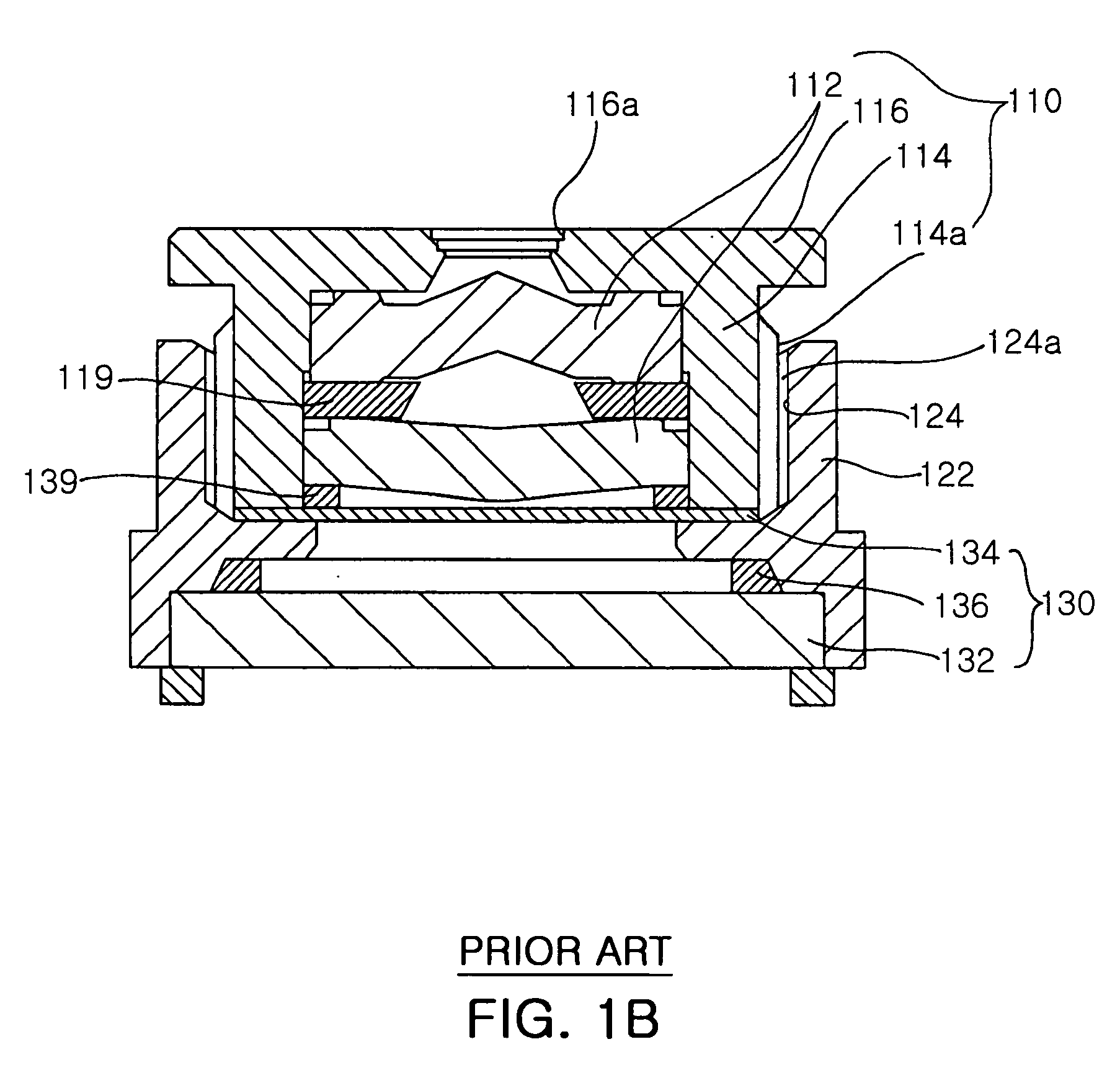 Nonadjustable focusing type camera module