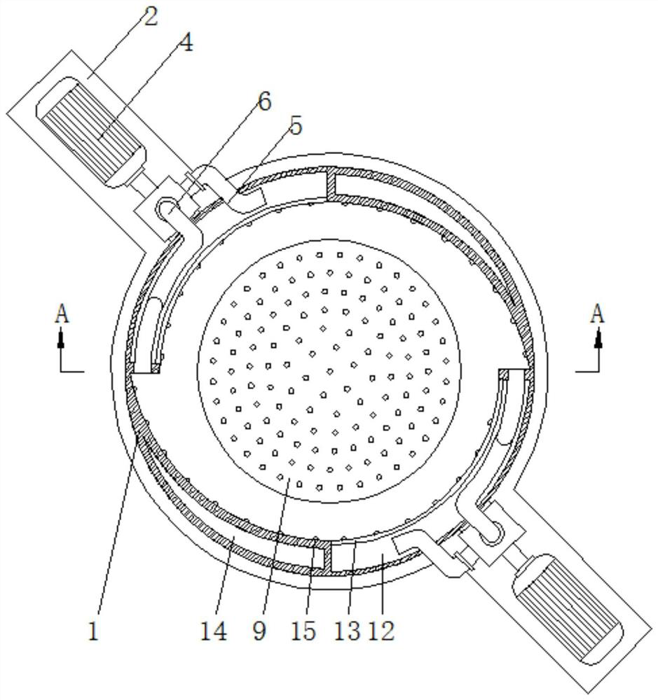 A continuous hydraulic pulper