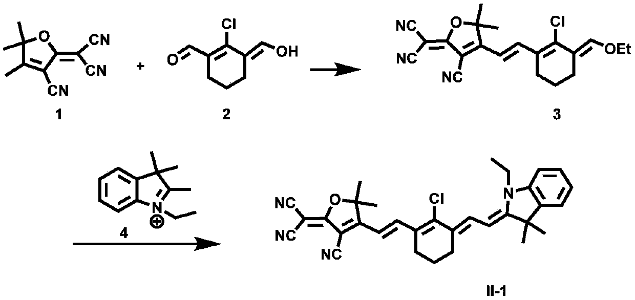 Micro-nano structure formed by self-assembly of small organic molecule compounds and application of micro-nano structure