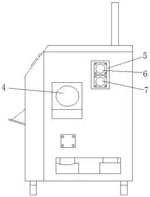 A wire and cable talcum powder electrostatic powder powder machine