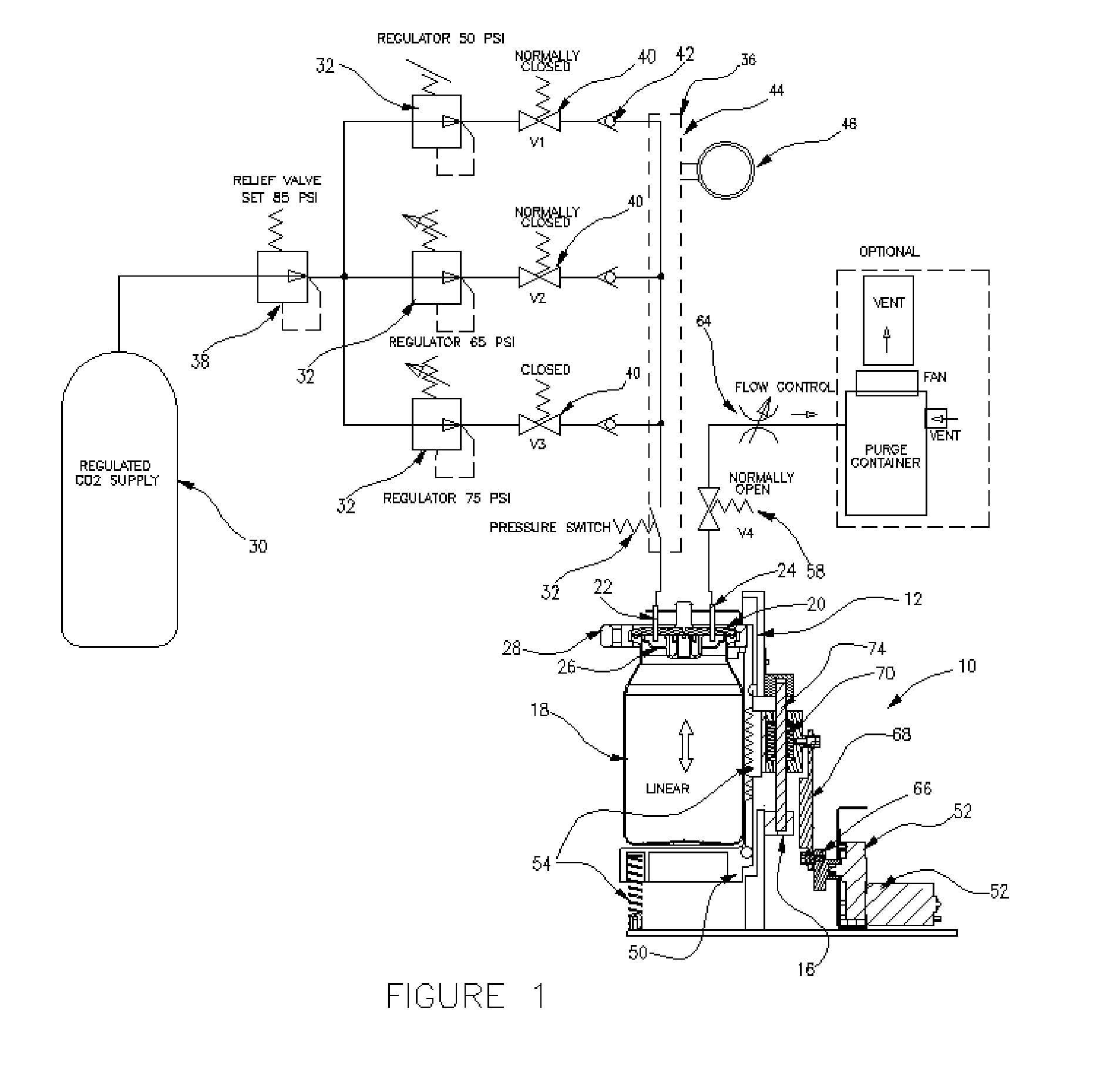 Batch carbonator and method of forming a carbonated beverage