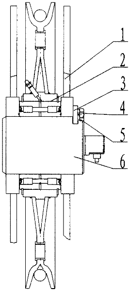 Rod carrying monitoring system for drill rod of rotary drilling machine