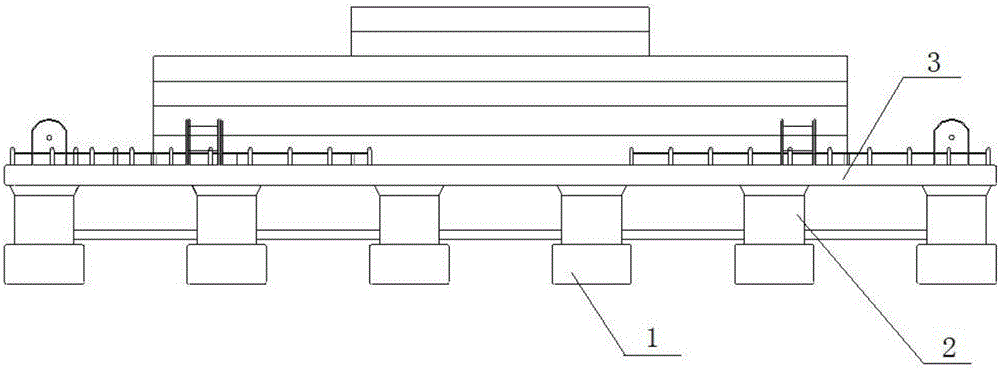 Ultralarge seaborne steel structure floating body capable of autonomously navigating and manufacturing method thereof