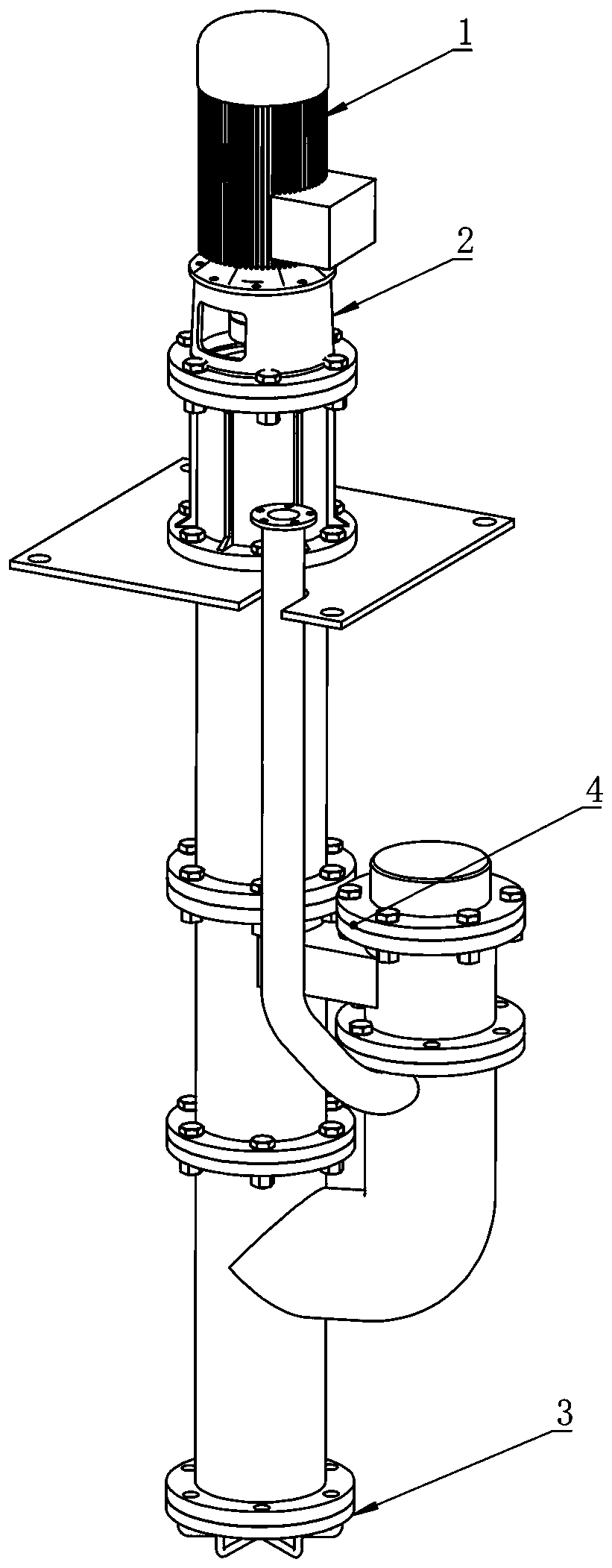 Novel submersible slag slurry pump