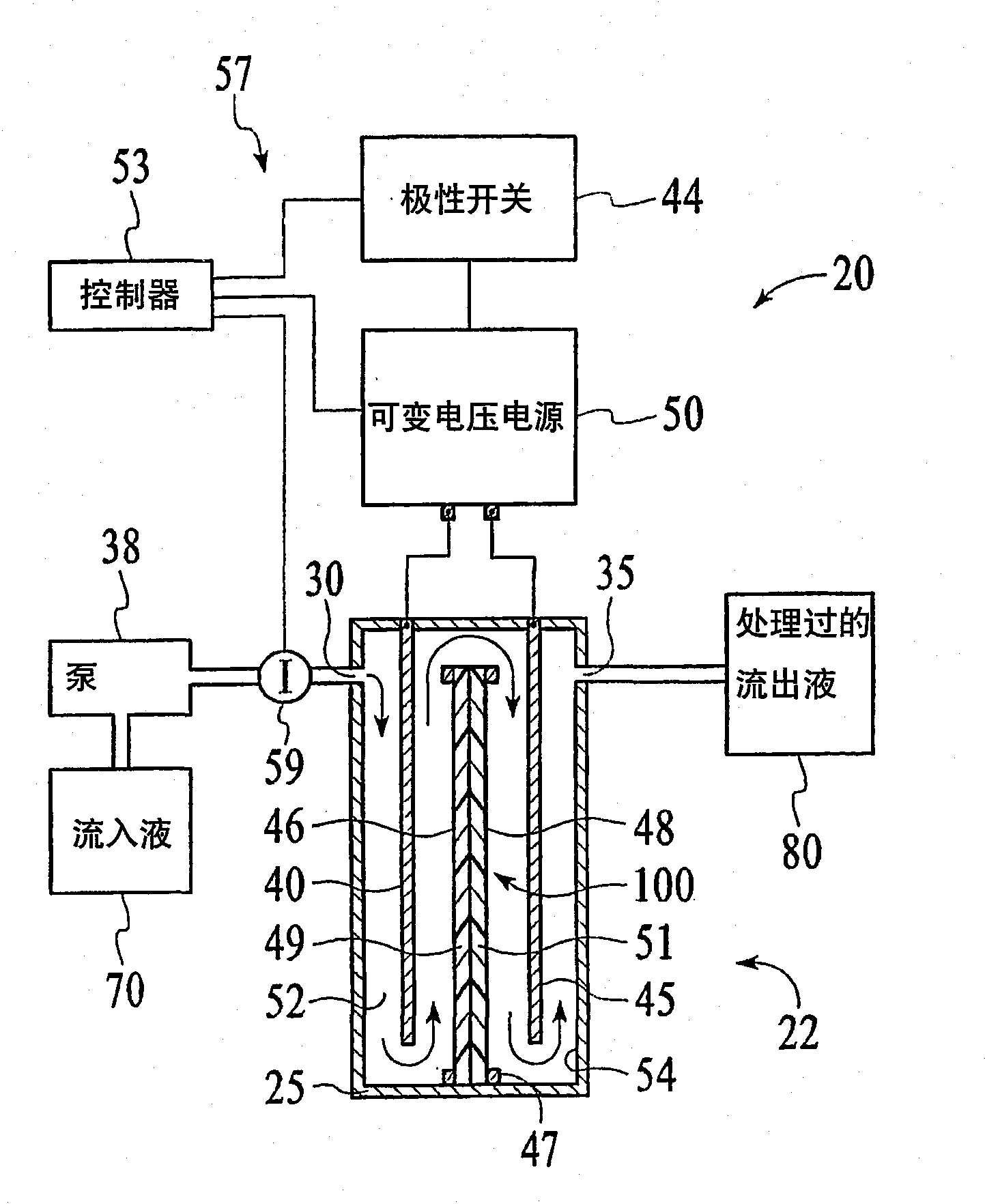 Selectable ion concentrations with electrolytic ion exchange