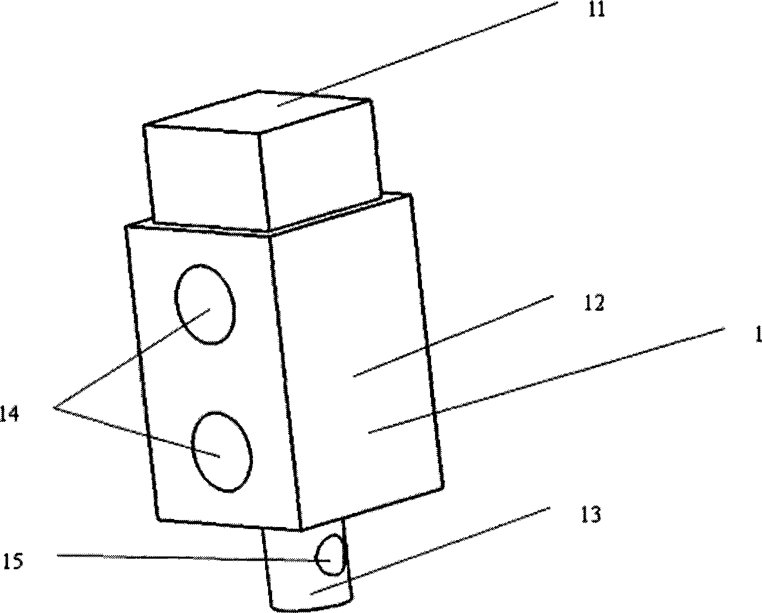 Skin grafting operation quick partitioning placement device