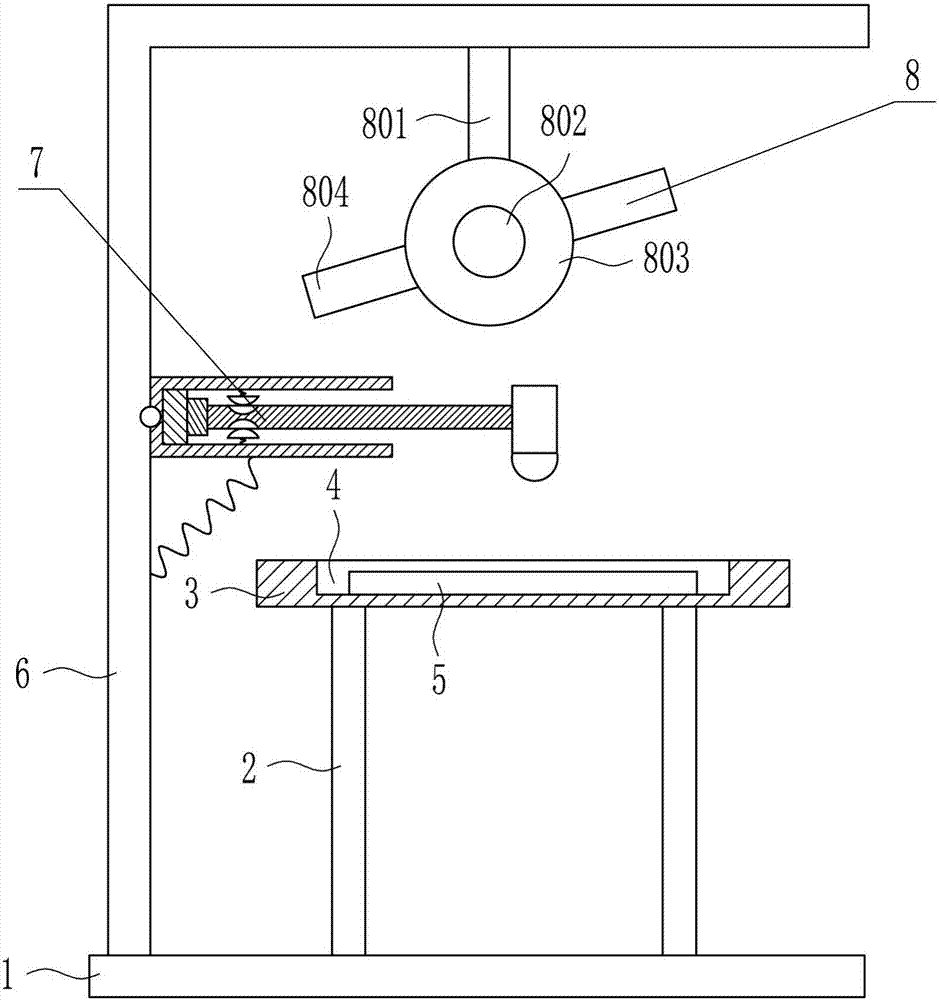 Rotary hammering device for making shoes