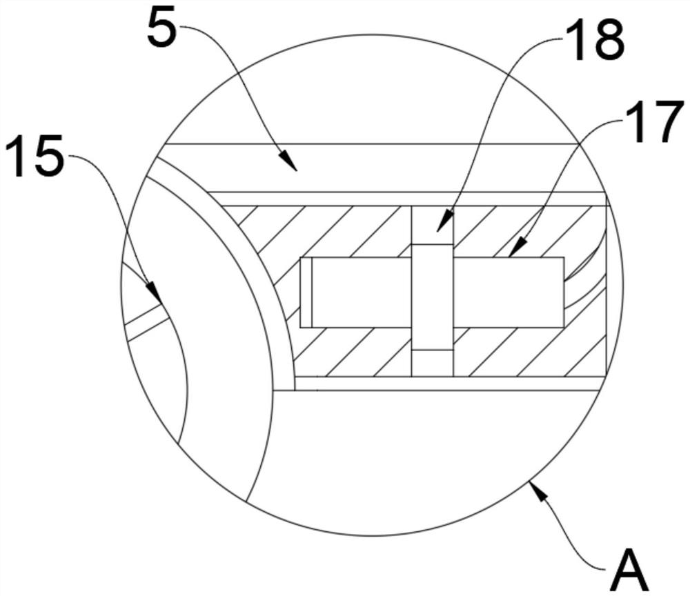 Inclined shaft comprehensive locking device