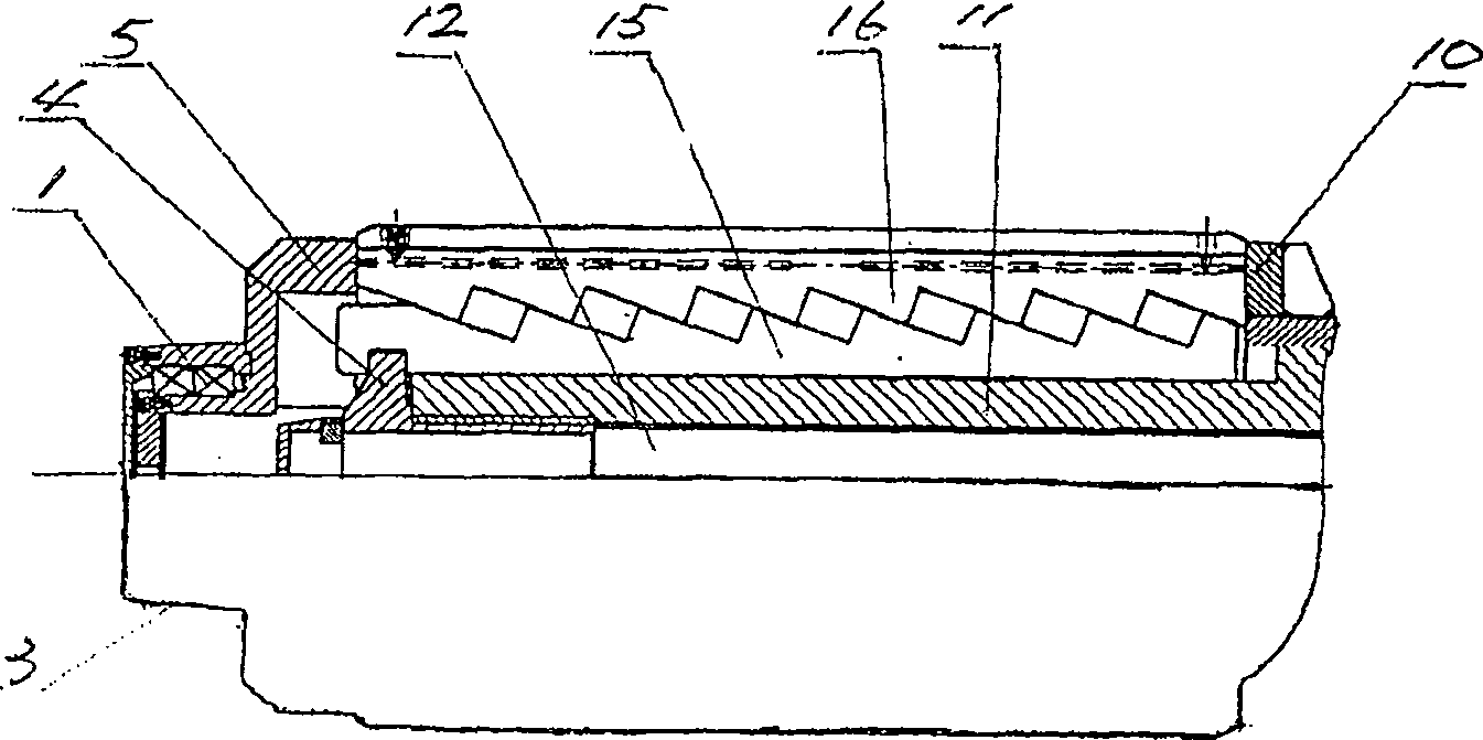 Gapless expansion and retraction reel with automatic clamping function