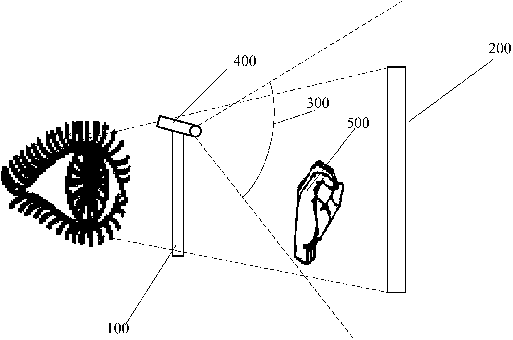 Display content control method and device