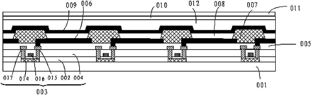 Flexible organic light-emitting diode display and method for manufacturing same