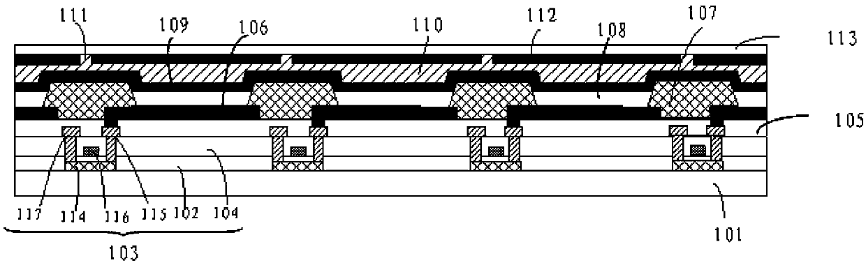 Flexible organic light-emitting diode display and method for manufacturing same