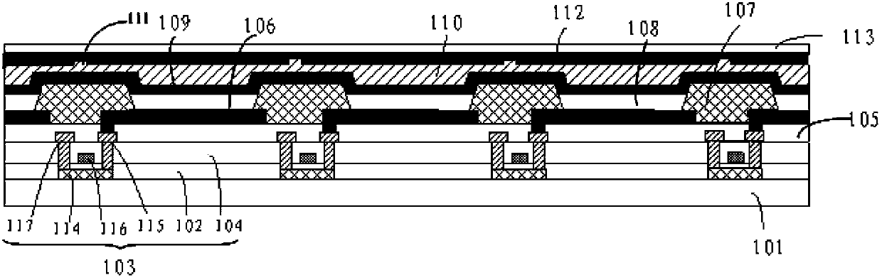 Flexible organic light-emitting diode display and method for manufacturing same