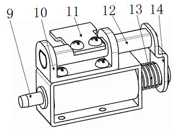 Rotary joint locking device