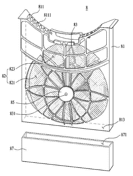 Clothes processing device