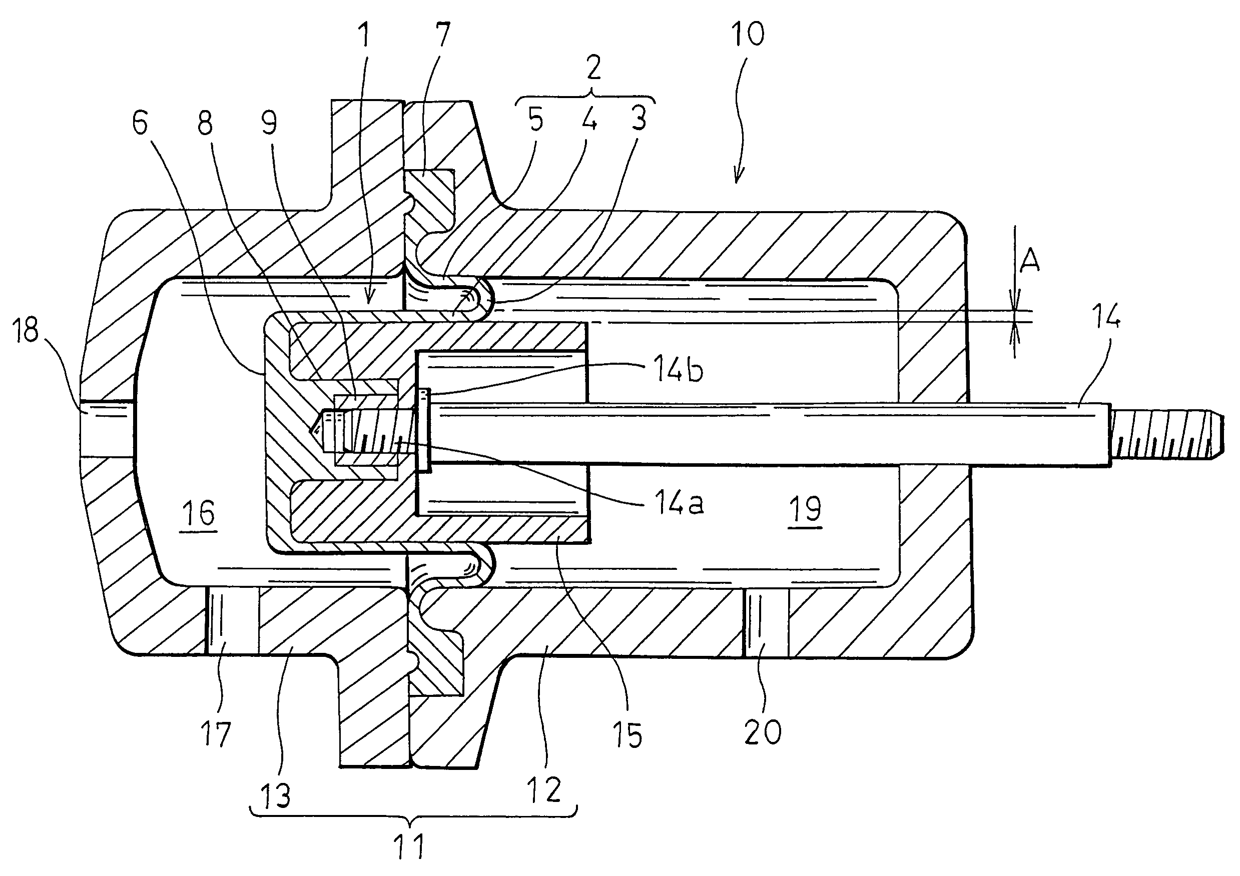 Piston, method of producing the piston, and pump having the piston