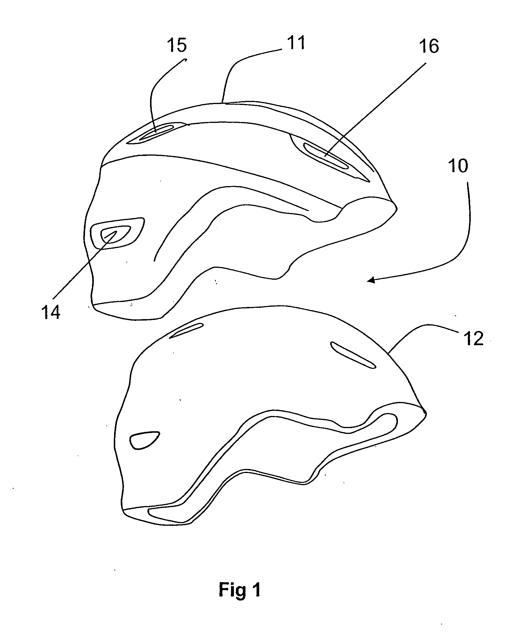 Protective helmet and method of manufacture thereof