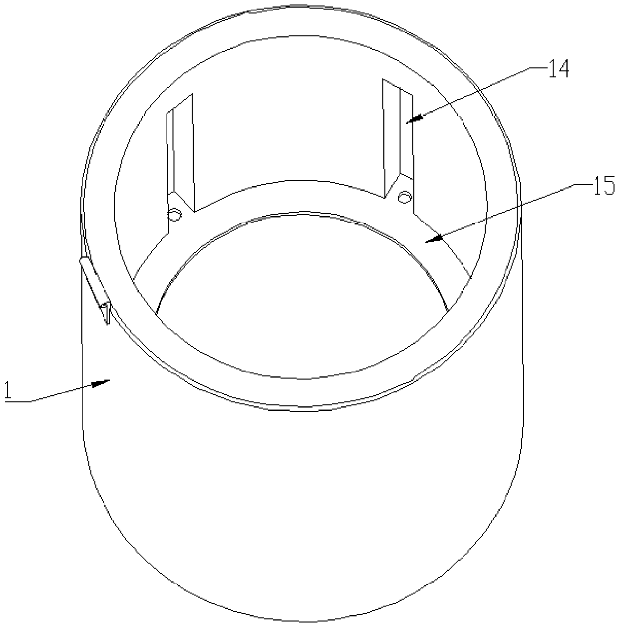 Oven with double rotating mechanisms