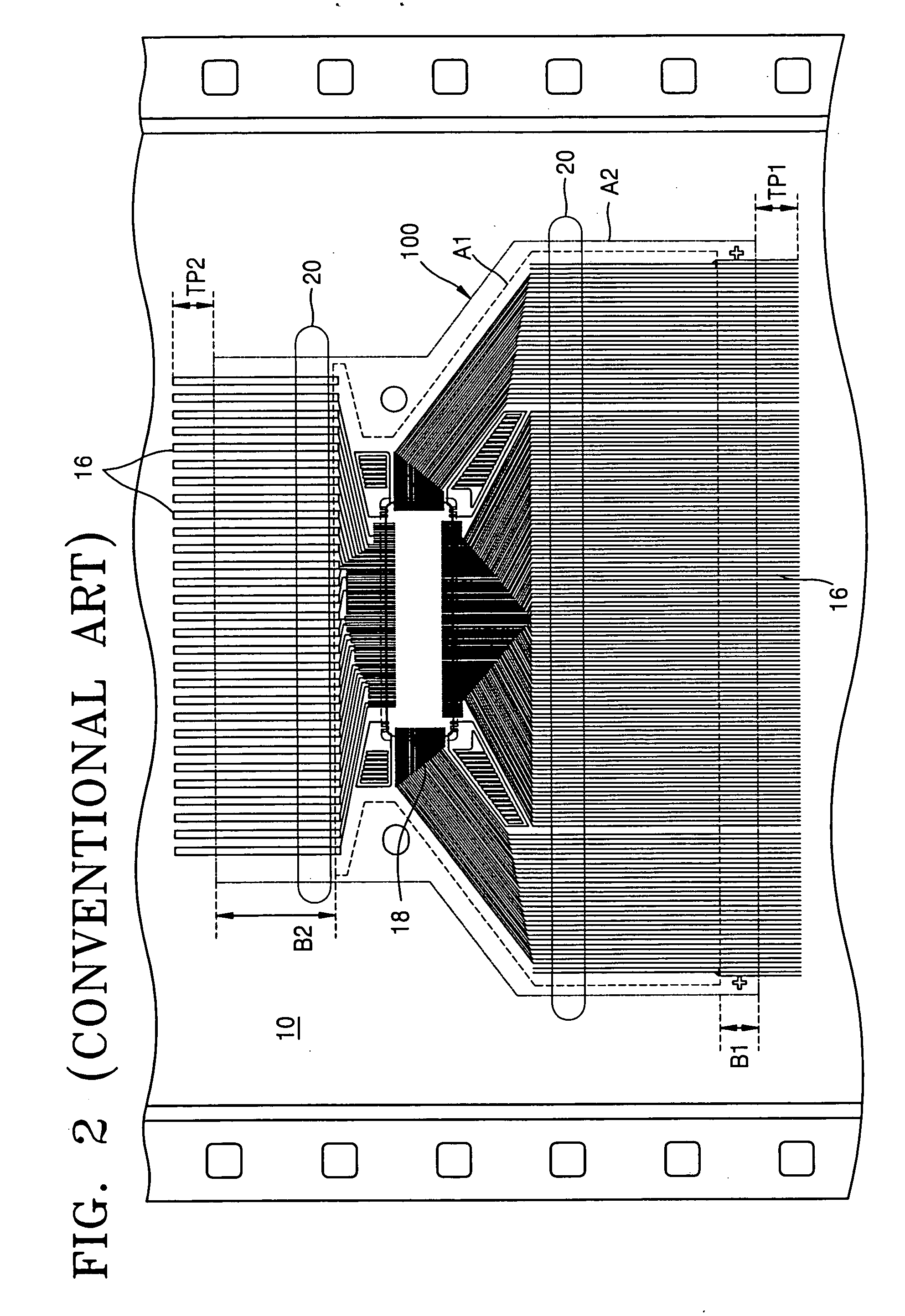 Low-cost flexible film package module and method of manufacturing the same