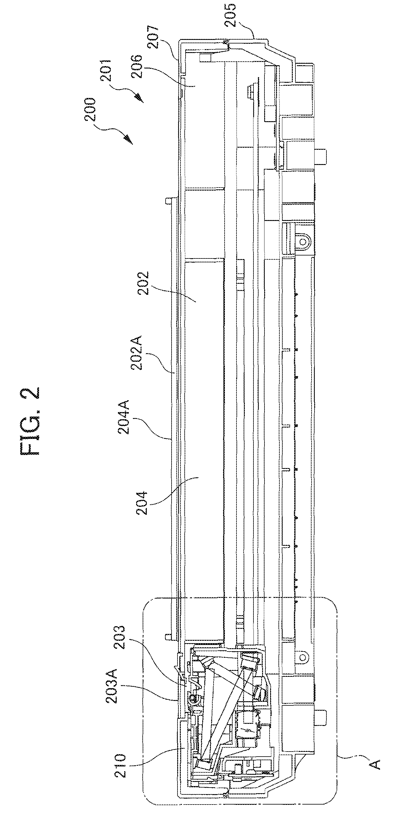 Image reading device and image forming device