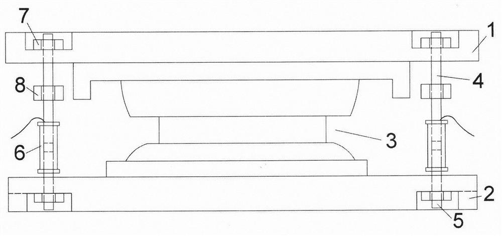 Intelligent freely-compressible bridge replacement support