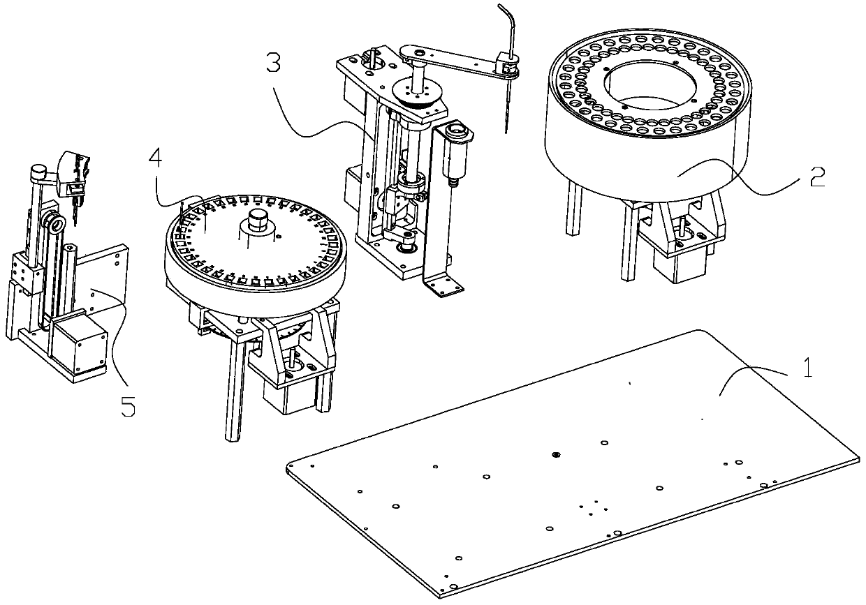 Rapid detection device for pesticide residue