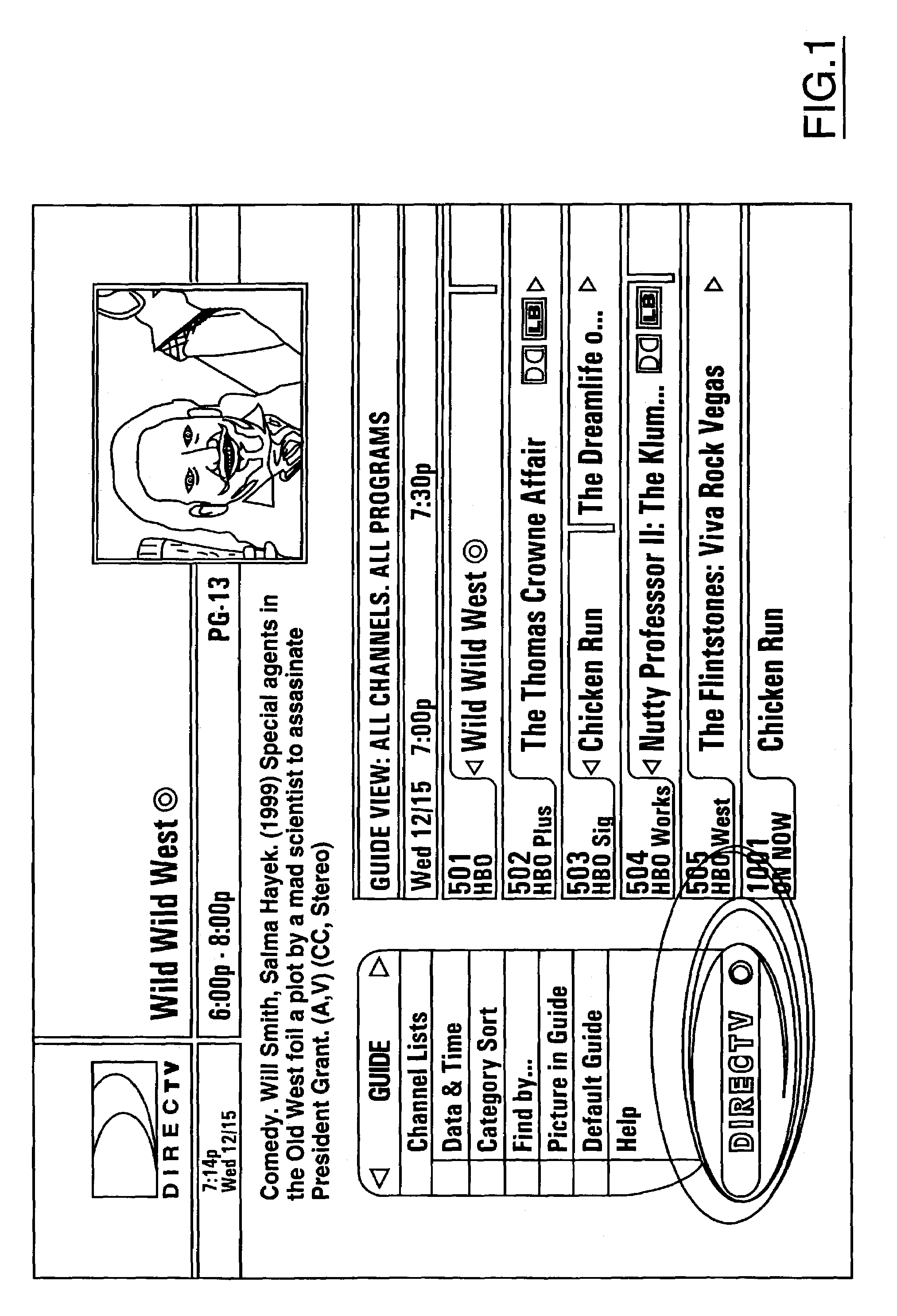 On-screen user interface device