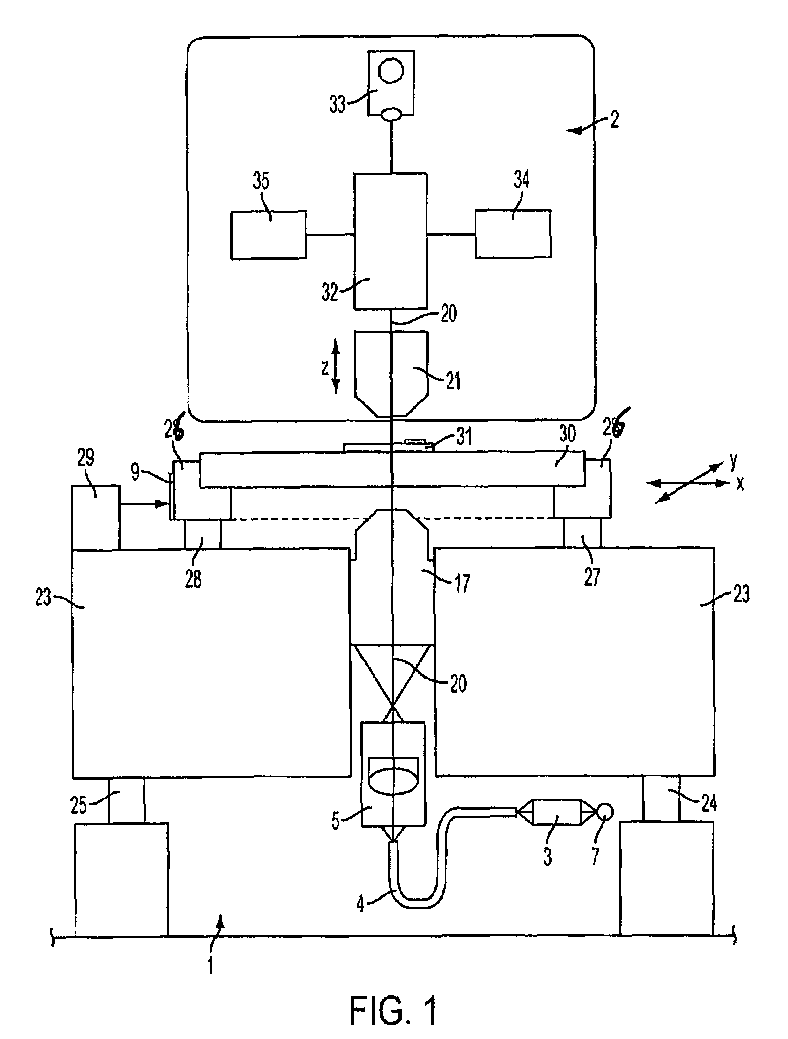 Method for enhancing the measuring accuracy when determining the coordinates of structures on a substrate