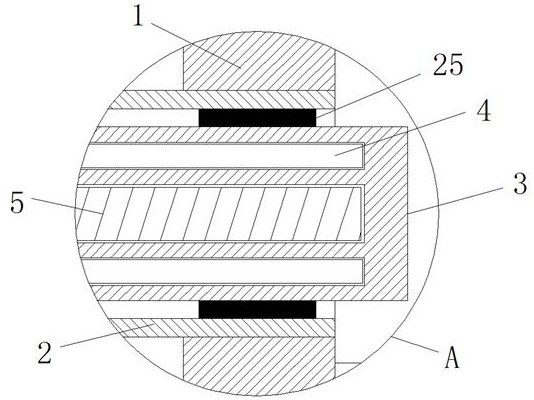 Oil-water separation device for chemical machinery