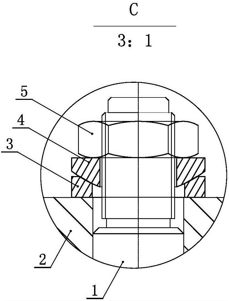 Special mandrel tool for accurately grinding excircle of main shaft of high-precision numerical control machine tool