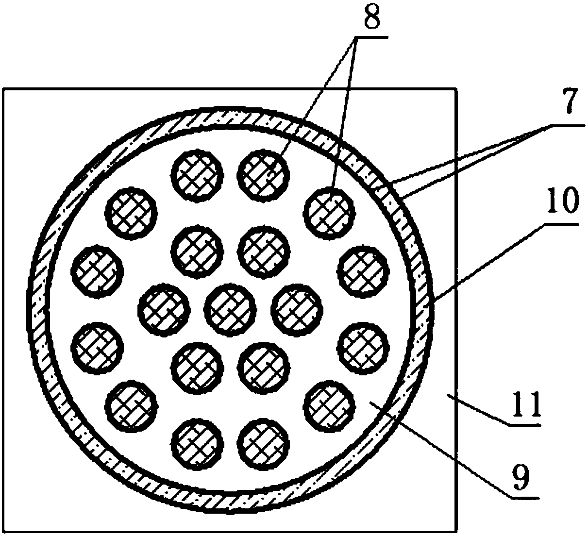 A shell-and-tube type lead-based alloy cooling reactor