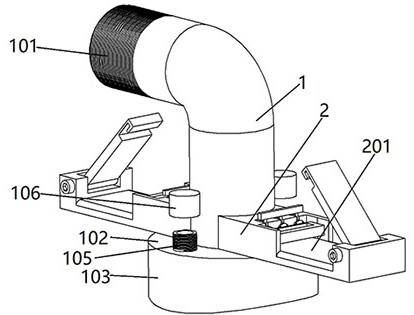 A device for plugging leaks under pressure in a heating pipeline