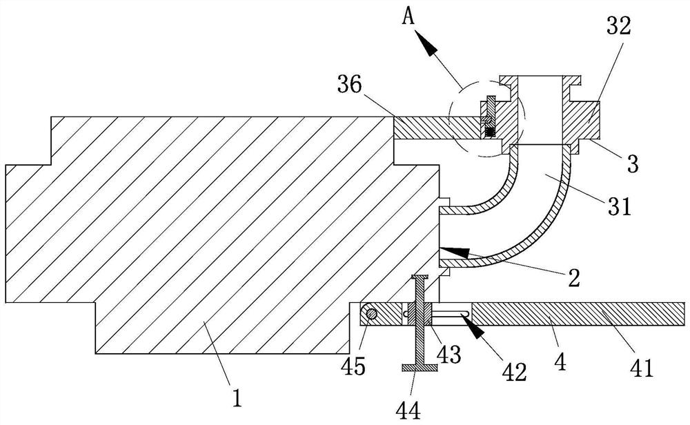 A vertical submerged centrifugal pump