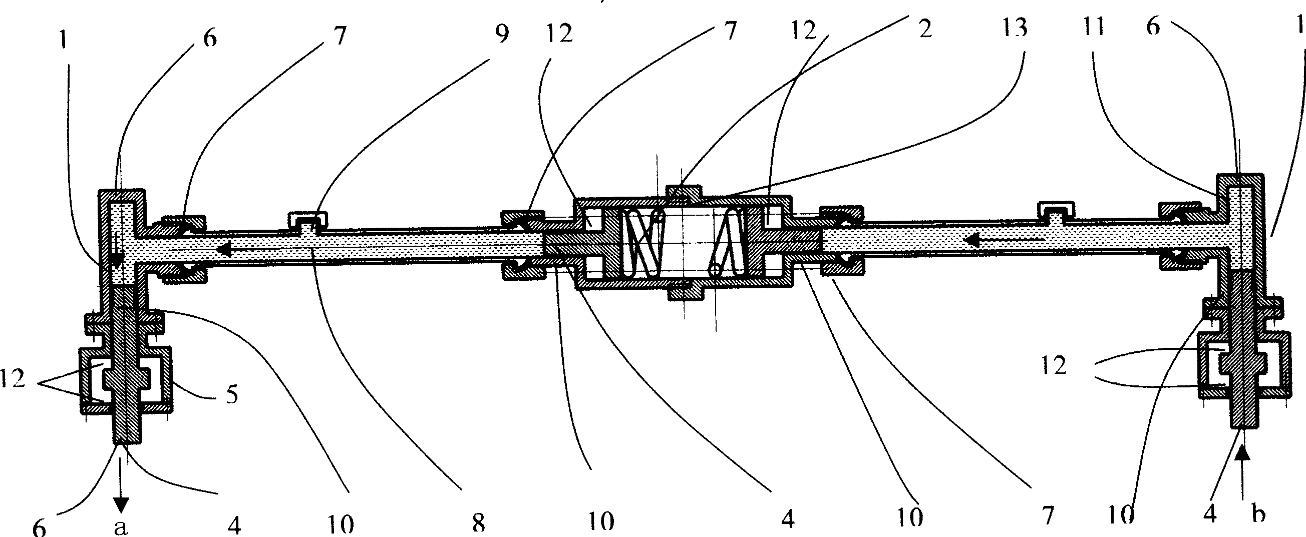 Balancing and shock-absorbing technique for vehicle on defective road