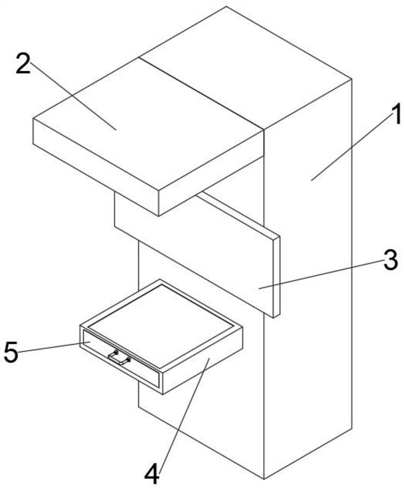 Intelligent settlement RFID dining table