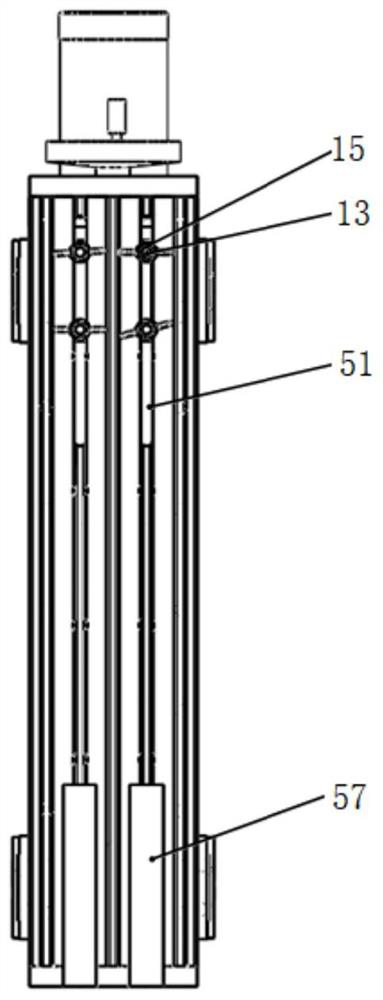 Optical lens mounting and debugging device