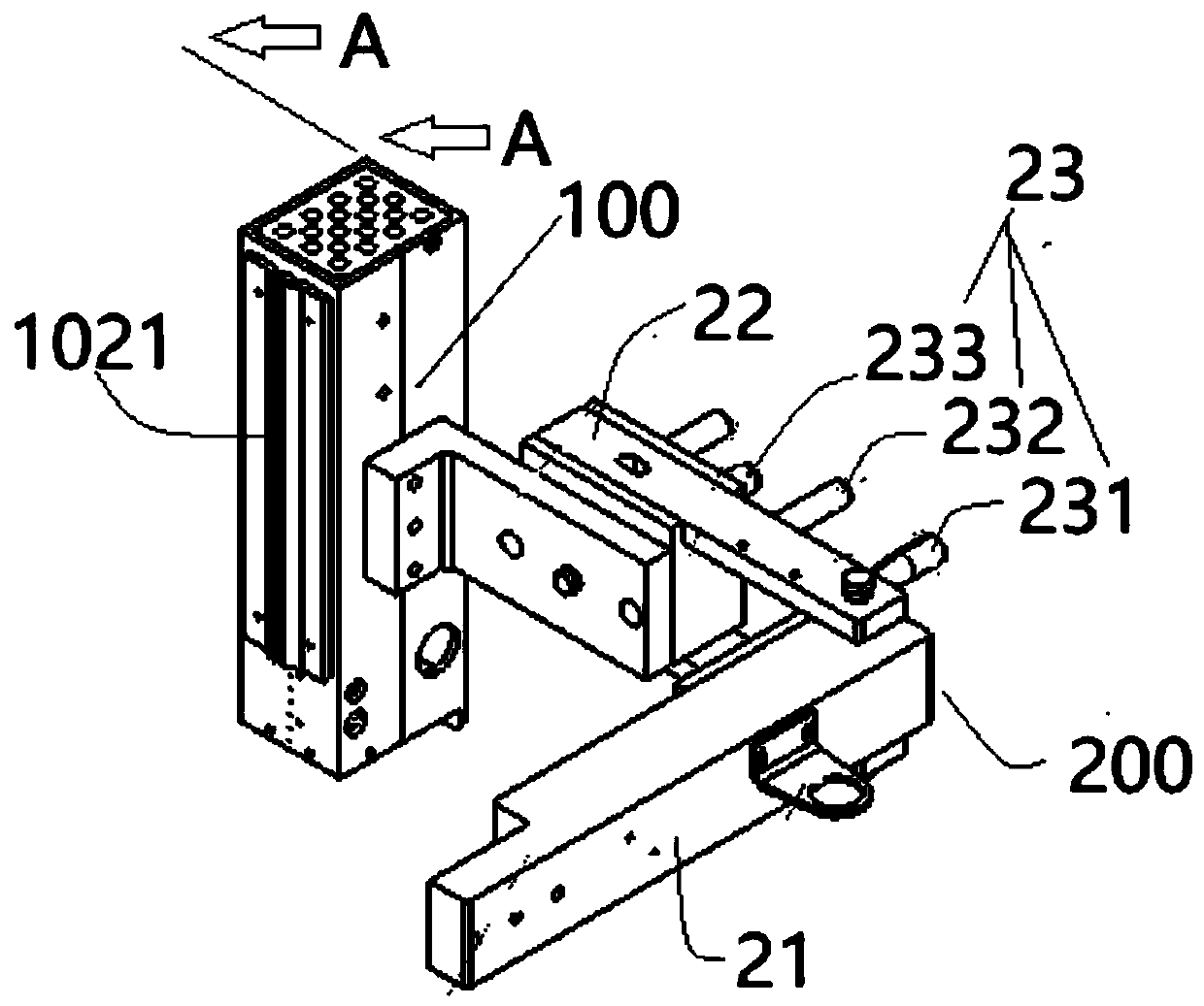 Heat sealing device for packaging device and packaging device