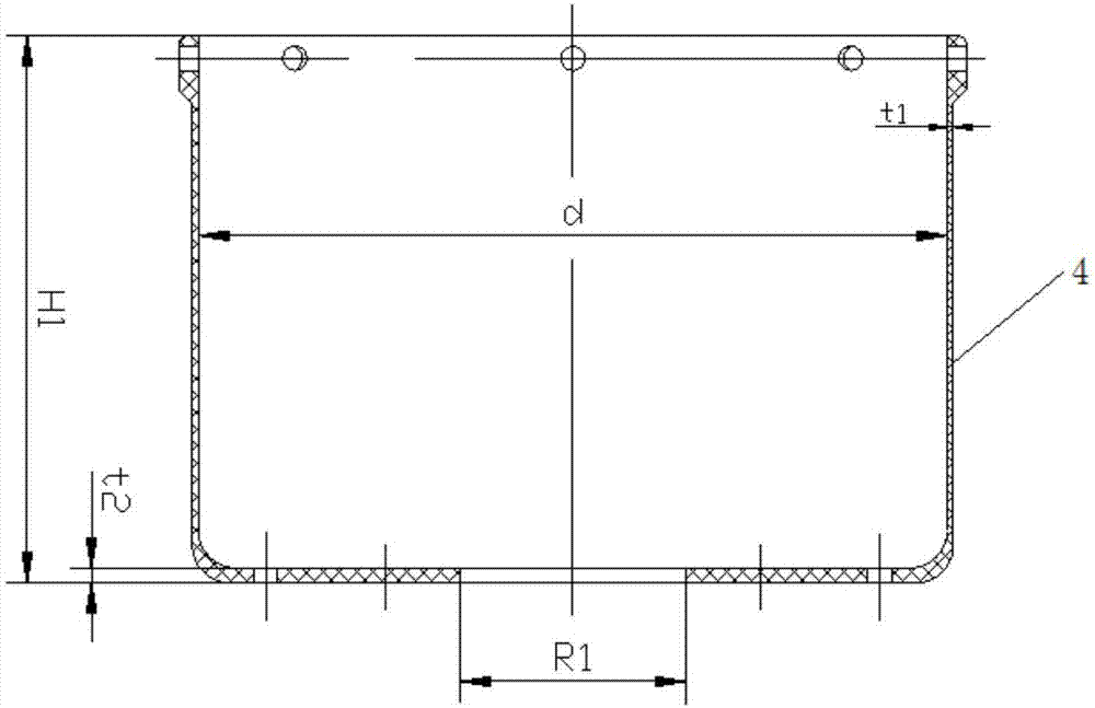 Novel auxiliary reflecting face supporting satellite borne ring focus antenna