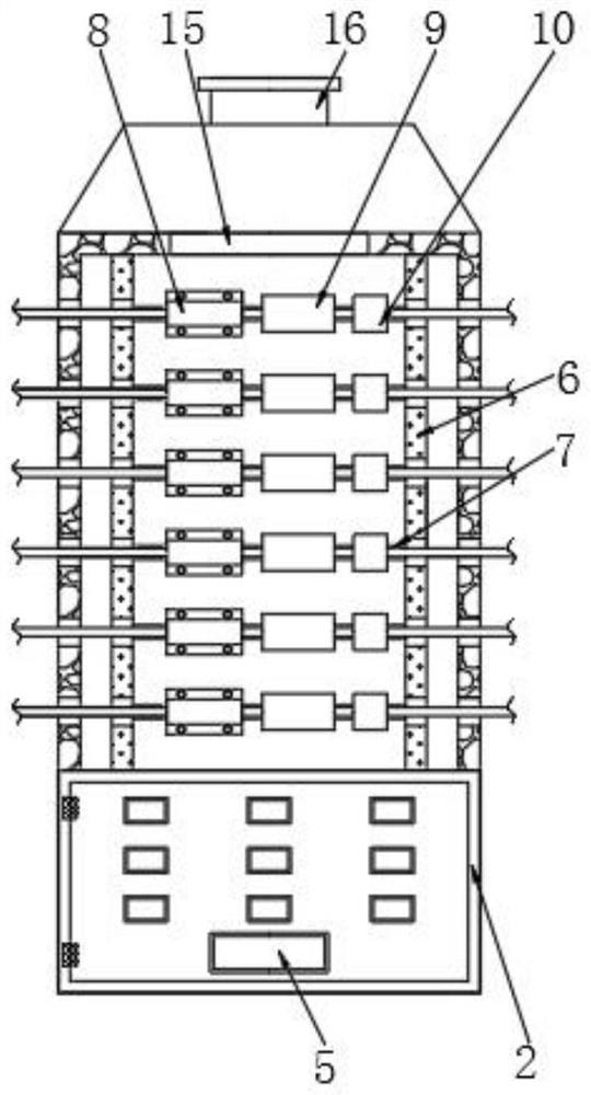 Firing machine for polyester braided tube