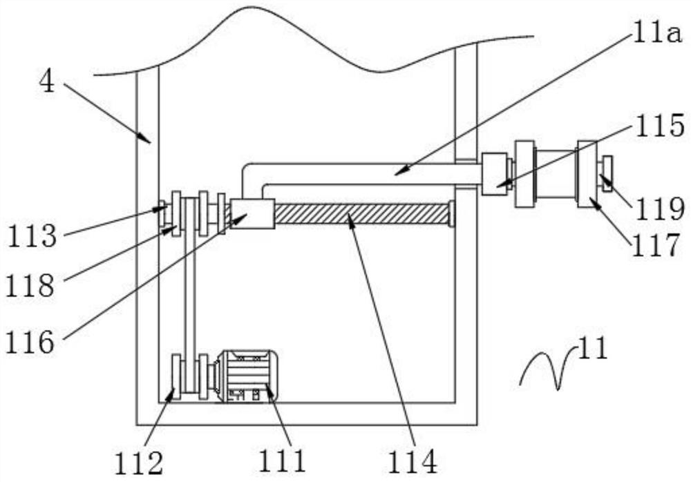 Firing machine for polyester braided tube