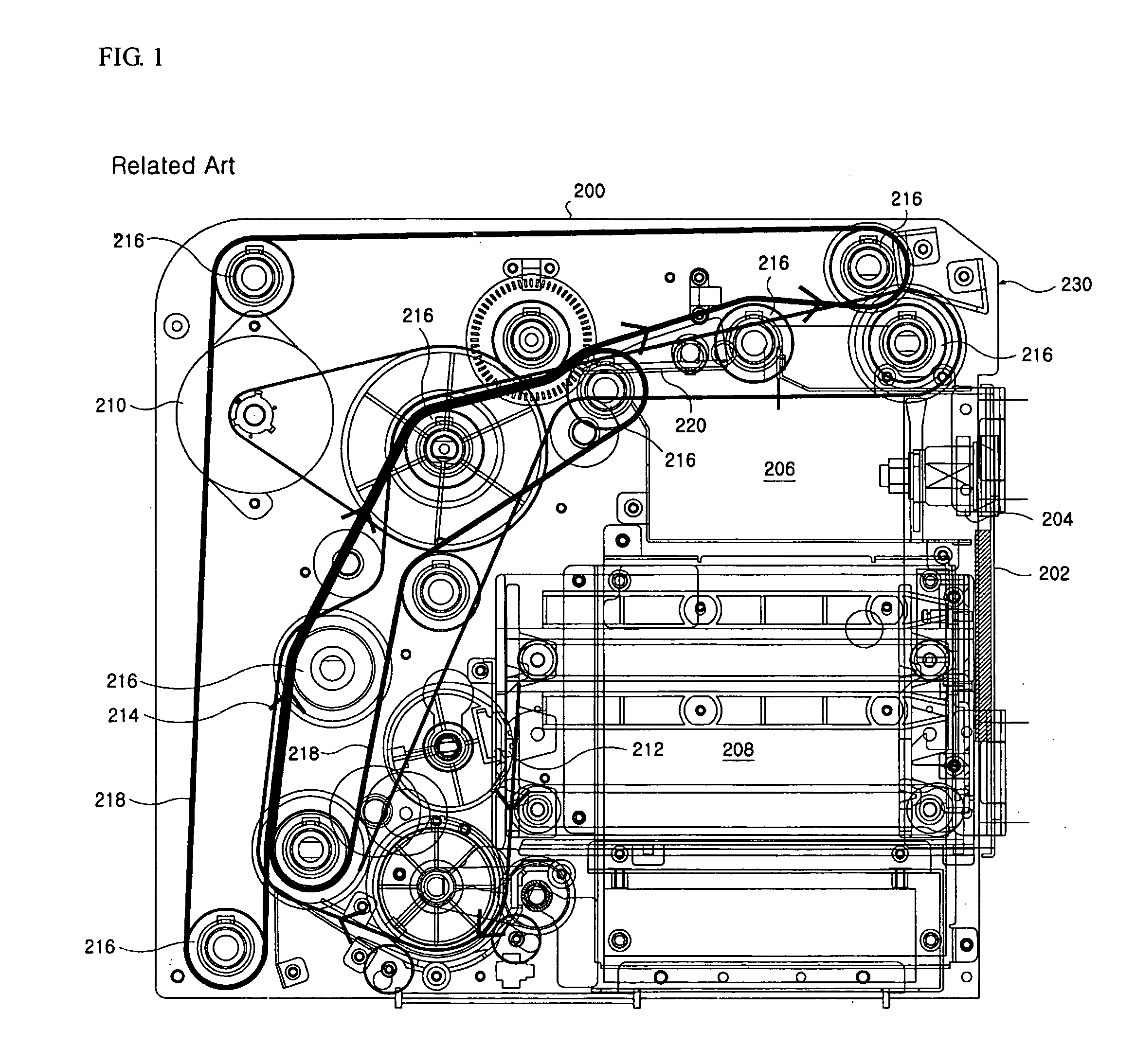 Media discharging unit for media dispenser