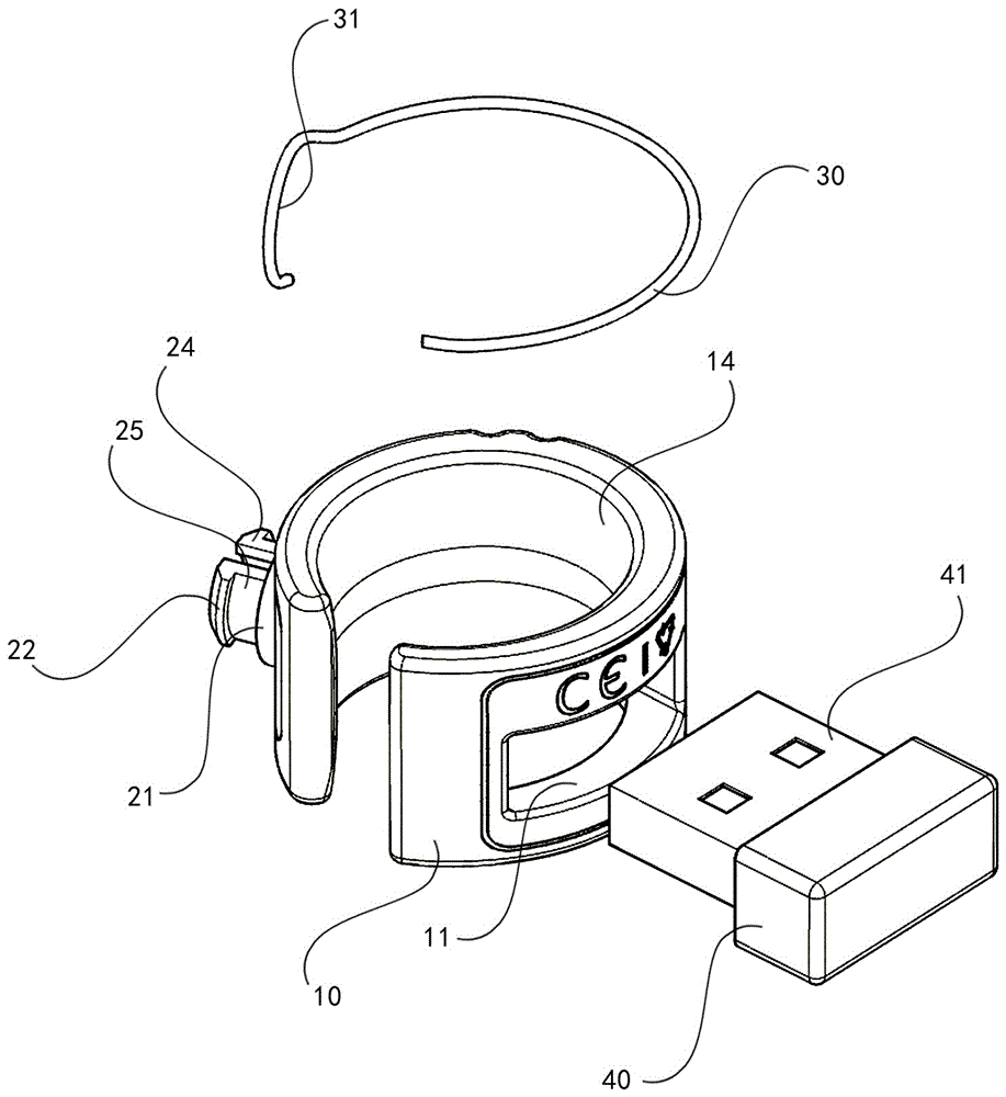 Ring sleeve structure applicable to fingers of different sizes and application method thereof