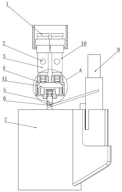 A multi-flame lighter